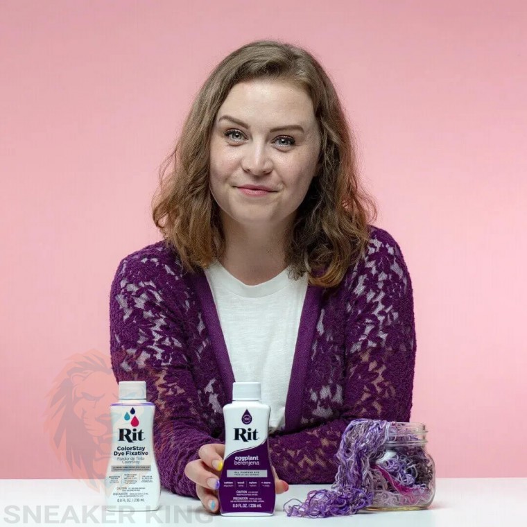 Барвник для натуральних тканин RIT All-Purpose Dye Eggplant (баклажановий), 236 мл